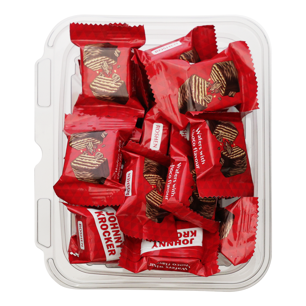 Candy Choco-Wafers Johnny Krocker Choco – approx 1lb